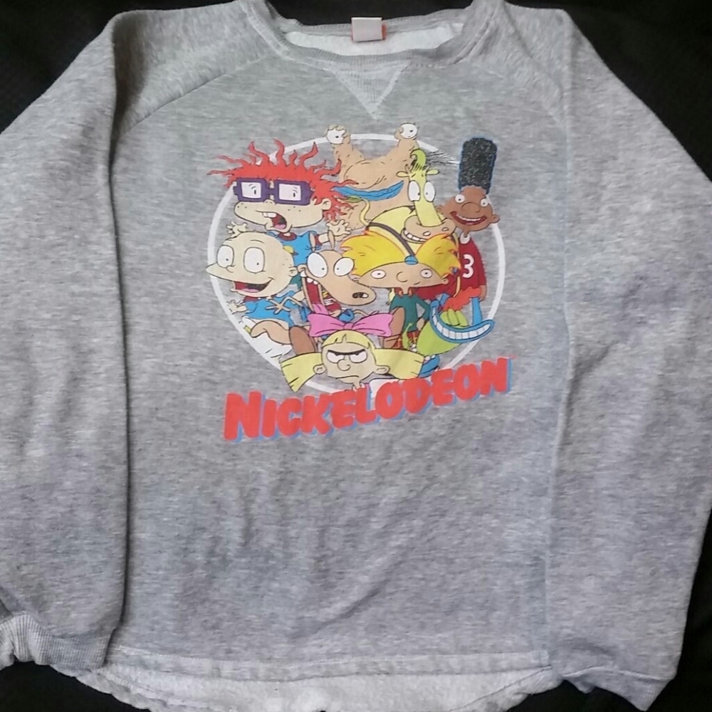 90s cartoon character sweatshirt
